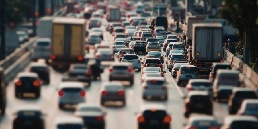 panama city traffic from airport